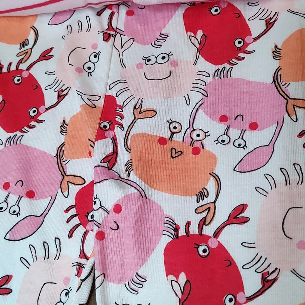 Carters Kids' 4-Piece Bedtime Makes Me Crabby PJ Set 18 month NWT